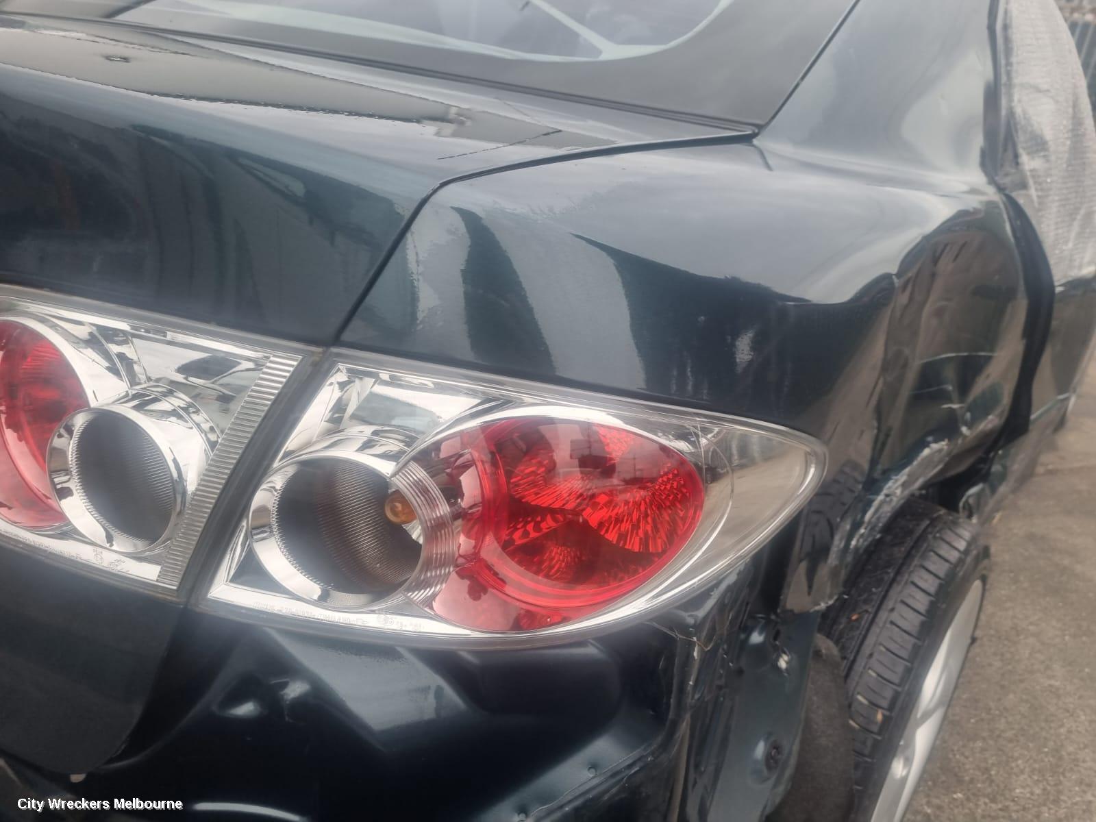 MAZDA 6 LEFT DOOR MIRROR, GG/GY, 3 WIRE TYPE, 09/2002 - 02/2008