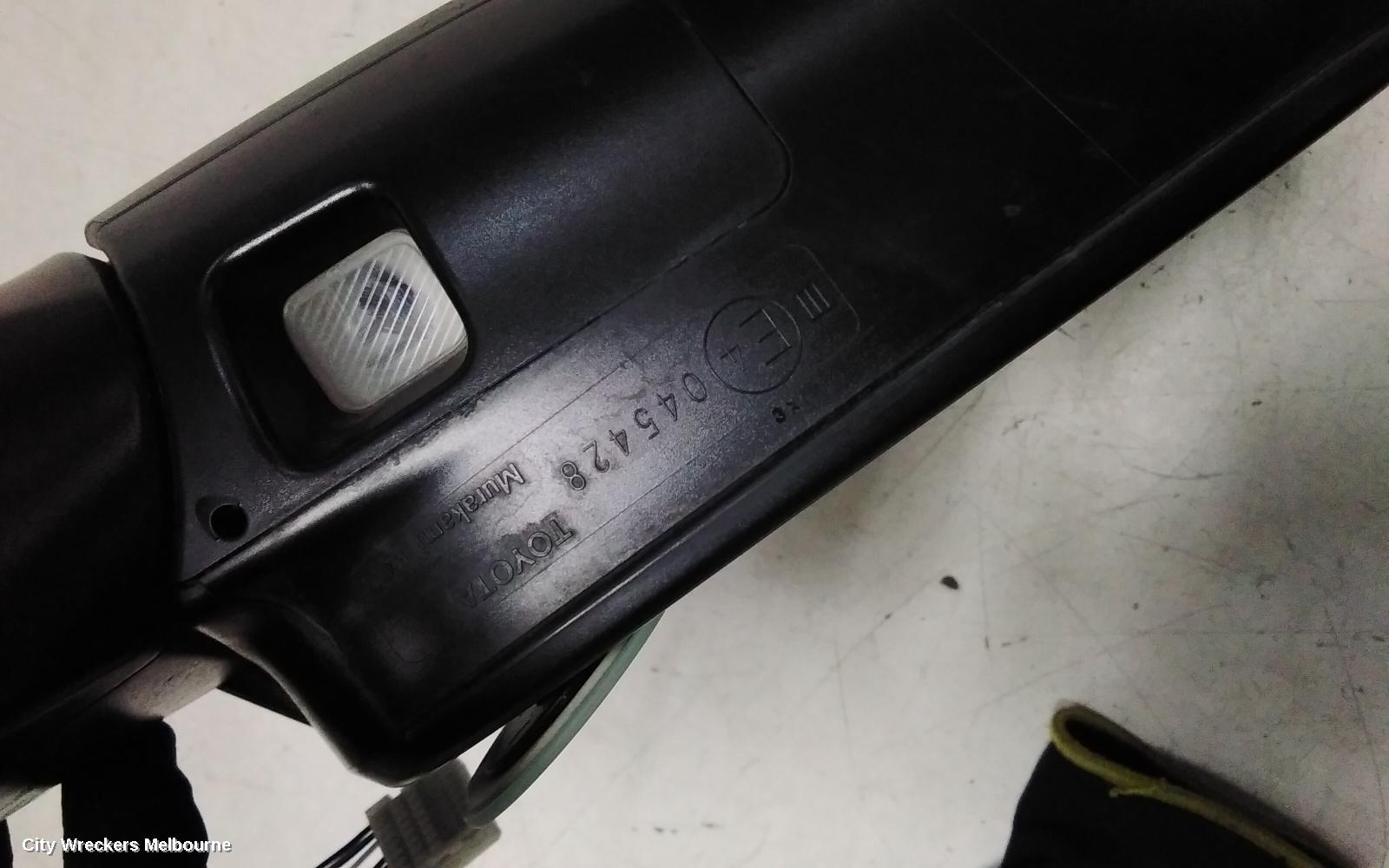 TOYOTA RAV4 LEFT DOOR MIRROR, ELECT ADJ, NON CAMERA TYPE, HIGH GLOSS BLACK, XA50, 06/2021 ONWARDS
