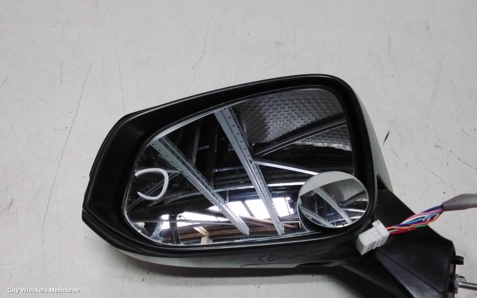 TOYOTA RAV4 LEFT DOOR MIRROR, ELECT ADJ, NON CAMERA TYPE, HIGH GLOSS BLACK, XA50, 06/2021 ONWARDS