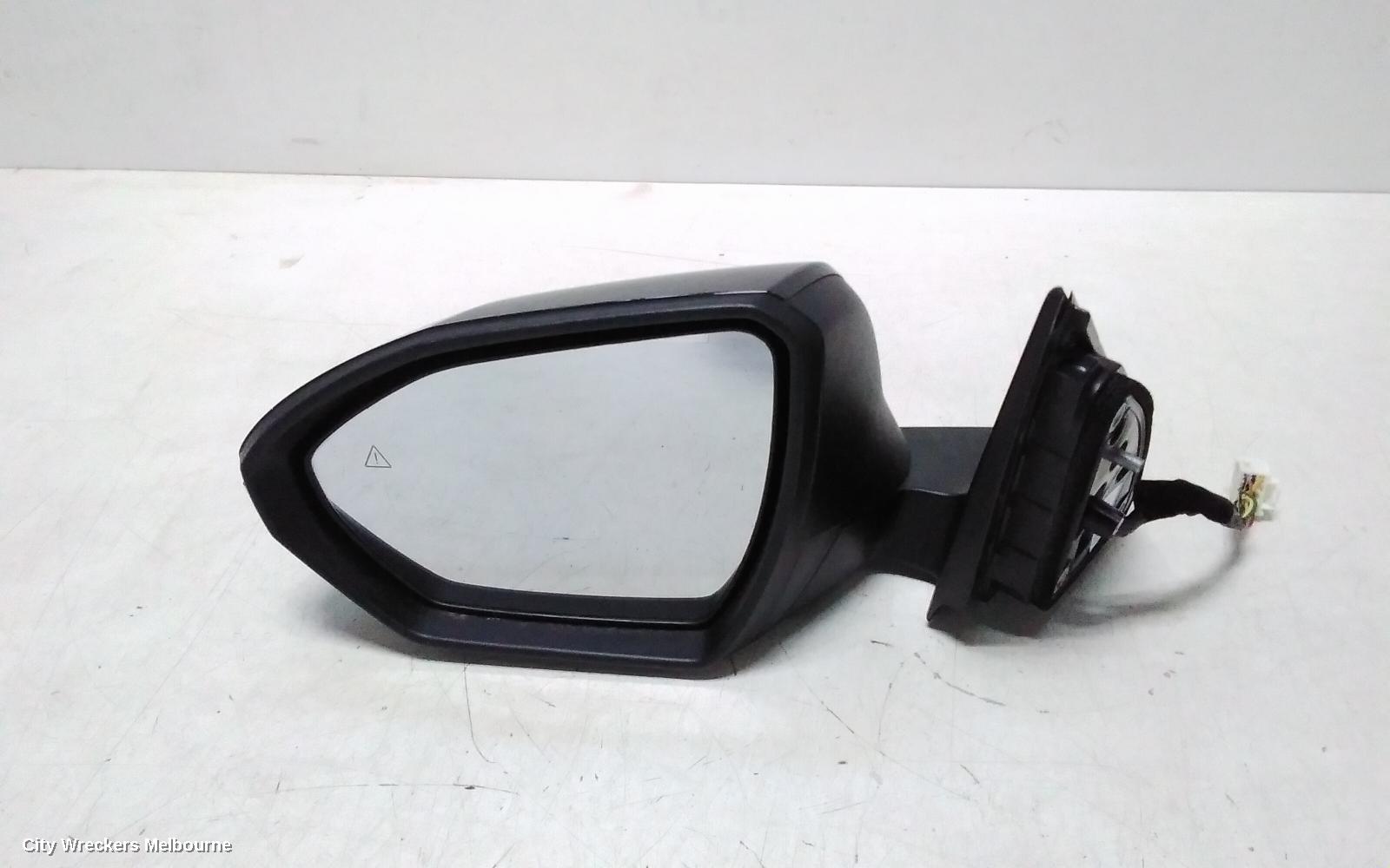 HYUNDAI TUCSON LEFT DOOR MIRROR, NX4, W/ POWER FOLDING, HEATED, NON CAMERA TYPE, COLOUR CODED, 02/2021 - 01/2024