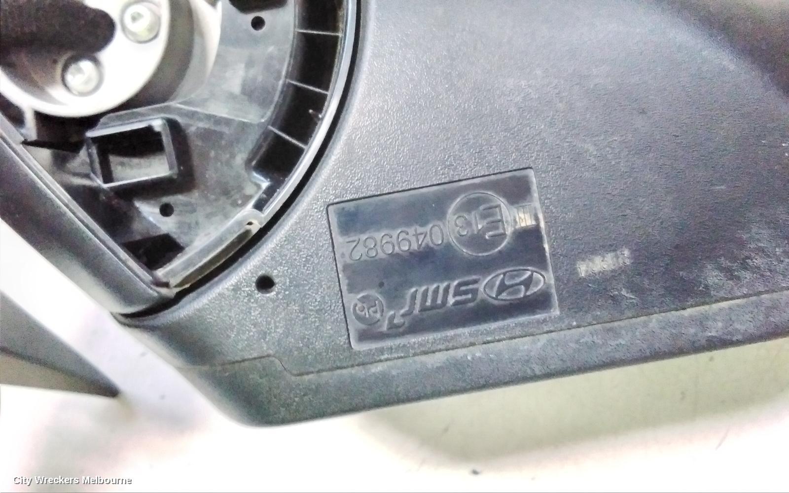 HYUNDAI TUCSON LEFT DOOR MIRROR, NX4, W/ POWER FOLDING, HEATED, NON CAMERA TYPE, COLOUR CODED, 02/2021 - 01/2024
