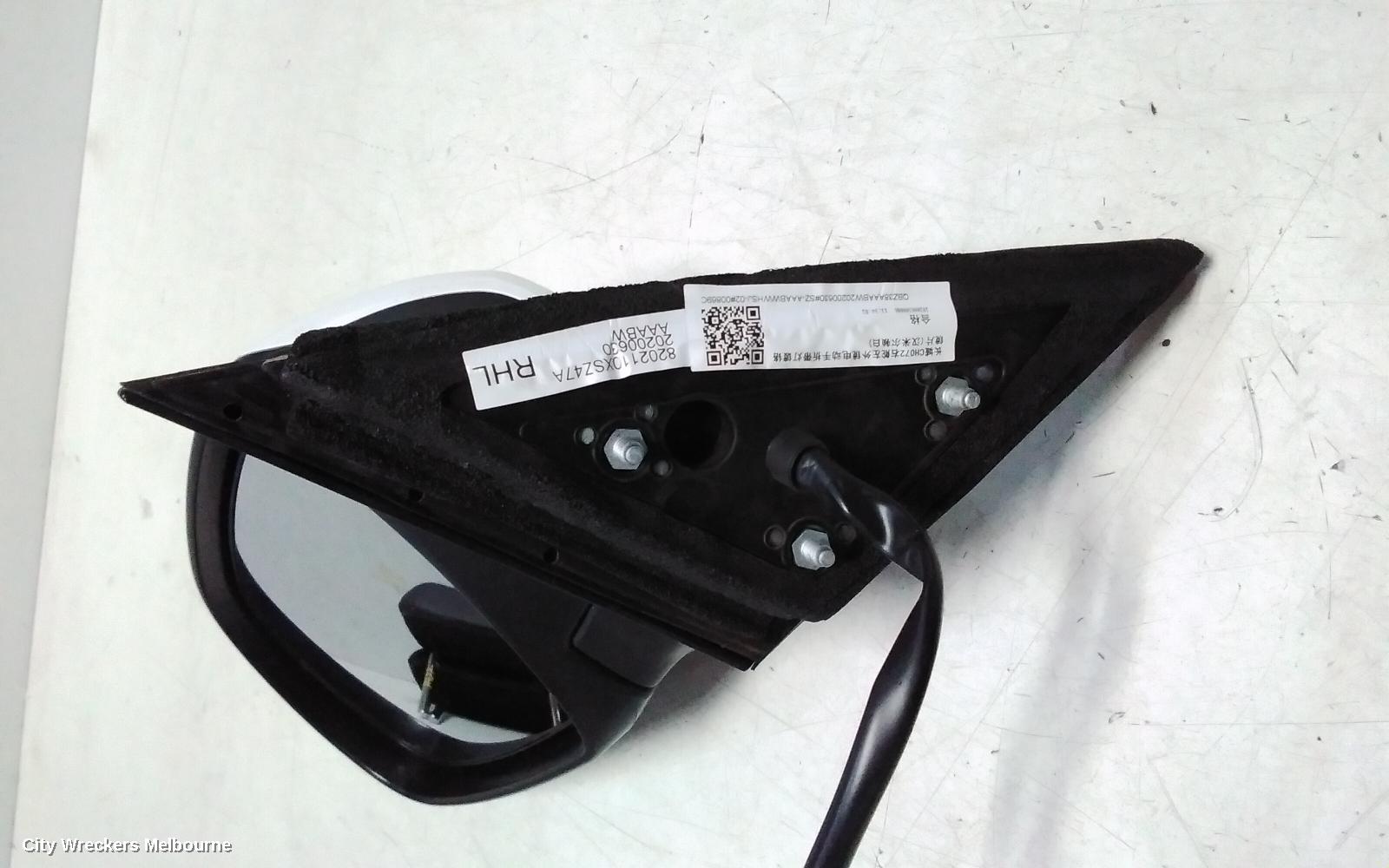 HAVAL H2 LEFT DOOR MIRROR, NON CAMERA, 06/2015 - 02/2021