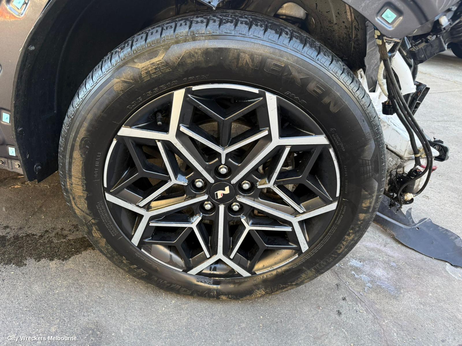 HYUNDAI TUCSON WHEEL MAG, FACTORY, 19X7.5IN, N LINE, NX4, 02/2021 - 01/2024