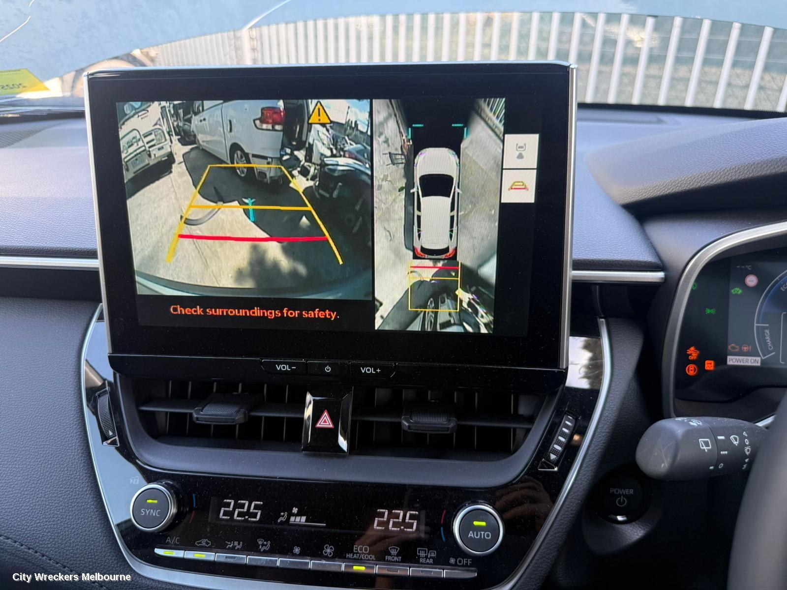 TOYOTA COROLLA CROSS RADIO/CD/DVD/SAT/TV, XG10, HEAD UNIT, W/ DISPLAY UNIT, 10.5IN TOUCHSCREEN, 01/2022 ONWARDS