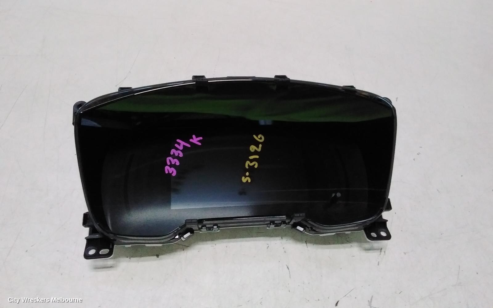 TOYOTA COROLLA CROSS INSTRUMENT CLUSTER, XG10, DISPLAY CLUSTER, 12.3IN, PETROL, 2.0, AUTO T/M, 01/2022 ONWARDS
