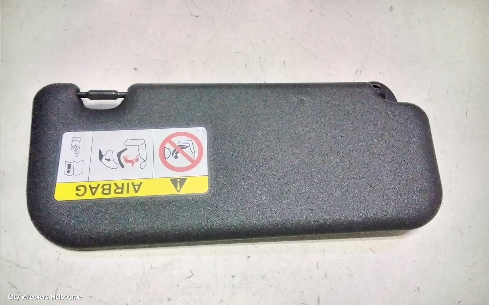 TOYOTA COROLLA CROSS SUNVISOR, XG10, LH SIDE, 01/2022 ONWARDS
