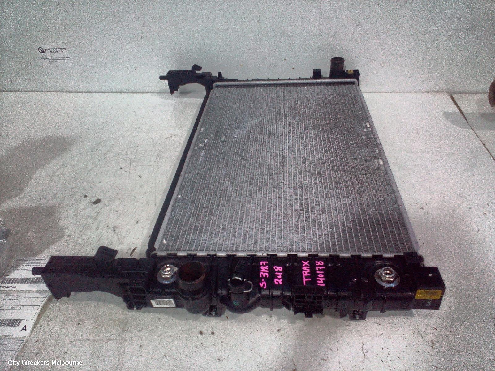 HOLDEN TRAX RADIATOR, AUTO, 1.4, TJ SERIES, 08/2013 - 12/2020