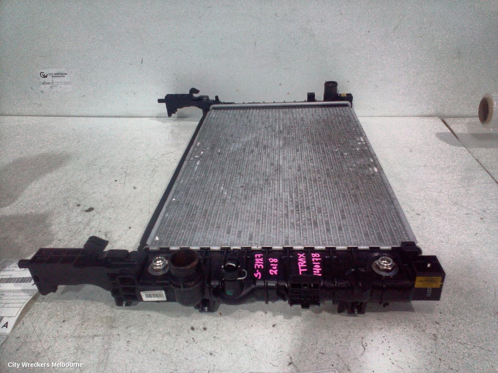 HOLDEN TRAX RADIATOR, AUTO, 1.4, TJ SERIES, 08/2013 - 12/2020