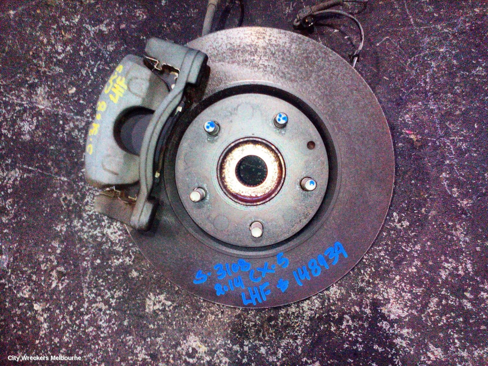 MAZDA CX5 LEFT FRONT HUB ASSEMBLY, 2WD, KE, 02/2012 - 12/2016