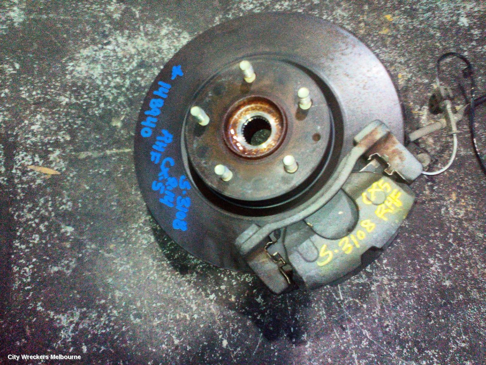 MAZDA CX5 RIGHT FRONT HUB ASSEMBLY, 2WD, KE, 02/2012 - 12/2016
