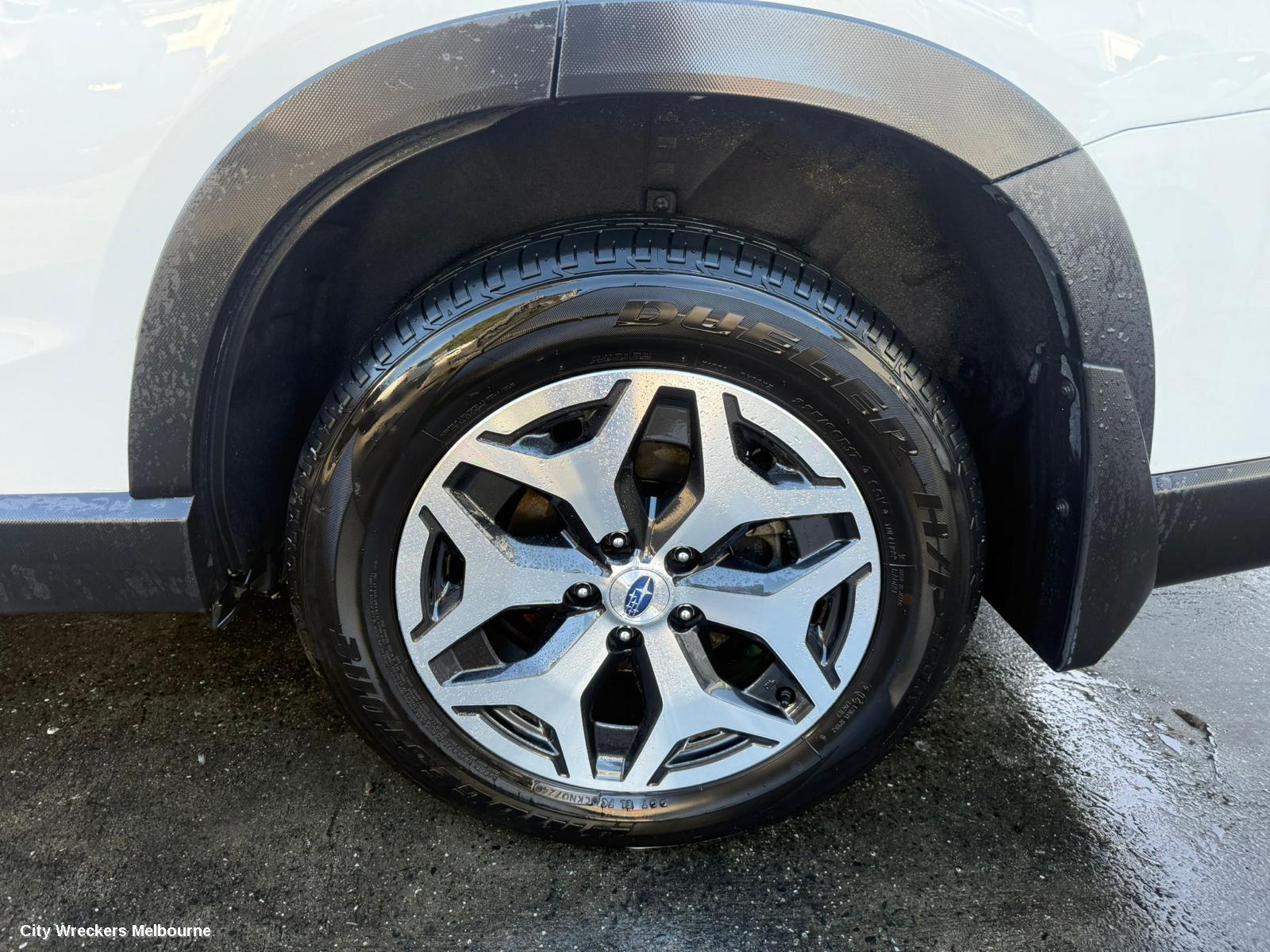 SUBARU FORESTER WHEEL MAG, FACTORY, 17X7IN, 6 Y SPOKE, SK, 08/2018 - 11/2024