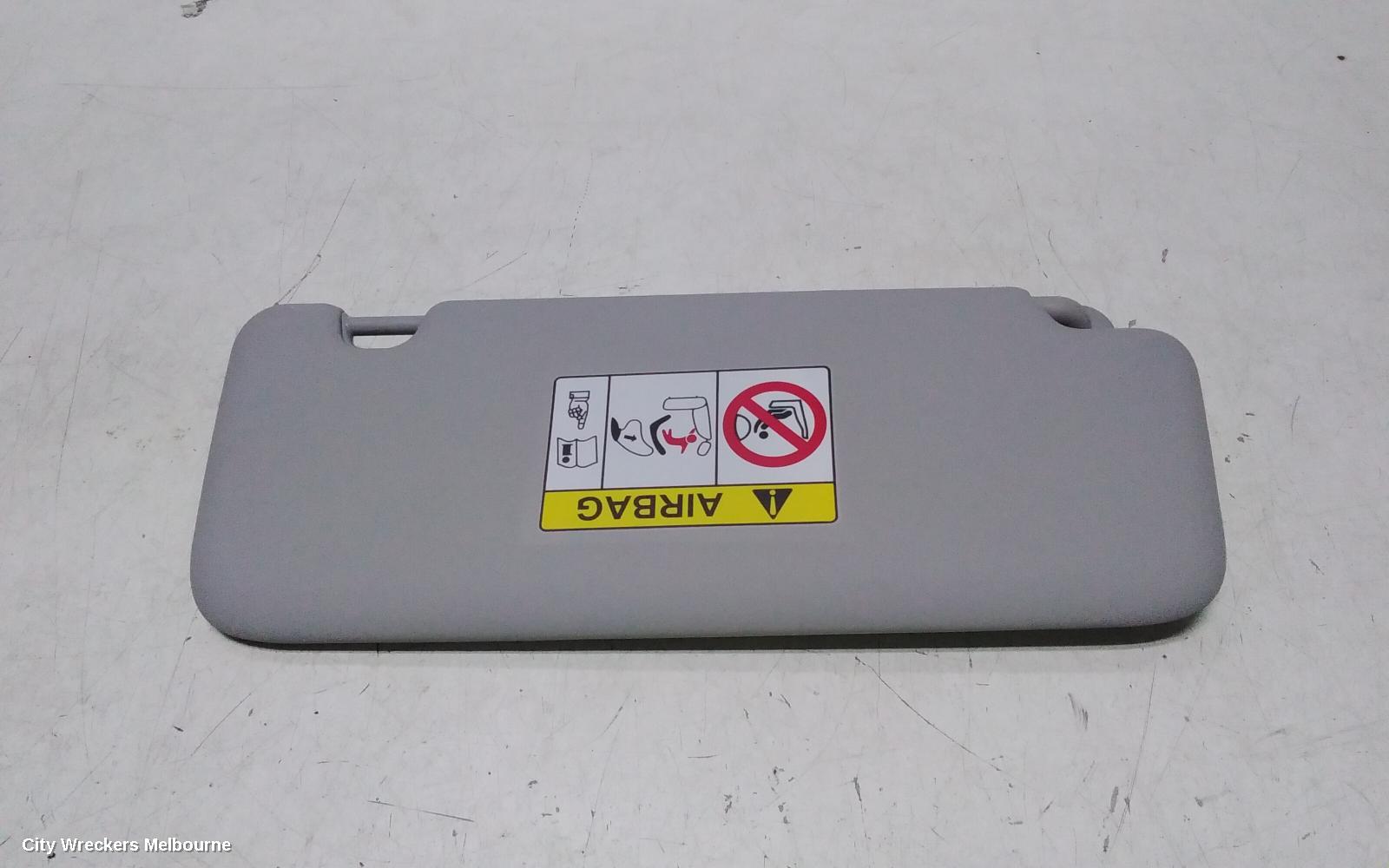 HYUNDAI I30 SUNVISOR, PD, LH SIDE, GREY, 03/2017 ONWARDS