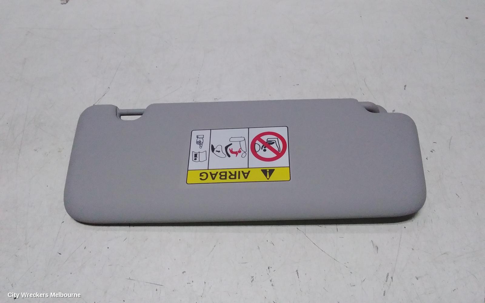 HYUNDAI I30 SUNVISOR, PD, LH SIDE, GREY, 03/2017 ONWARDS
