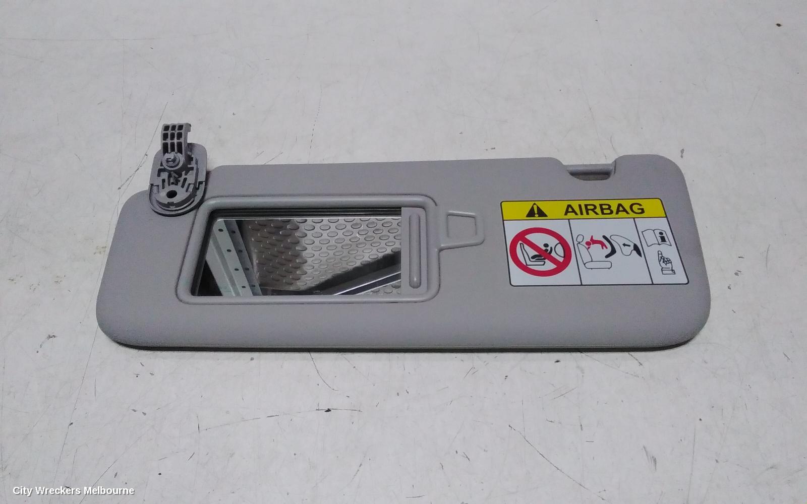 HYUNDAI I30 SUNVISOR, PD, LH SIDE, GREY, 03/2017 ONWARDS