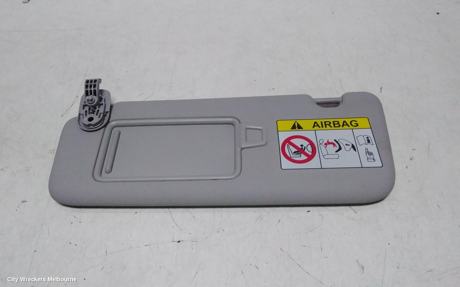 HYUNDAI I30 SUNVISOR, PD, LH SIDE, GREY, 03/2017 ONWARDS