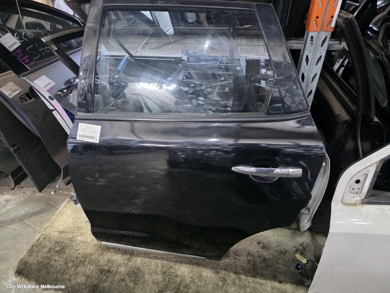 NISSAN MURANO LEFT REAR DOOR/SLIDING, Z51, 12/2008 - 02/2015