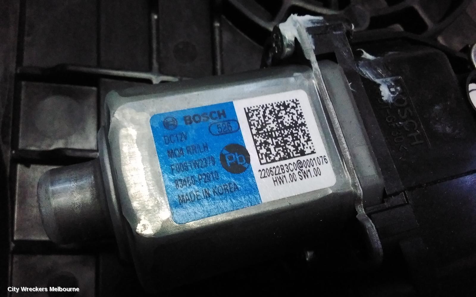 KIA SORENTO LEFT REAR WND REG/MOTOR, MQ4, DOOR REG ASSY (REG AND MOTOR), 02/2020 ONWARDS