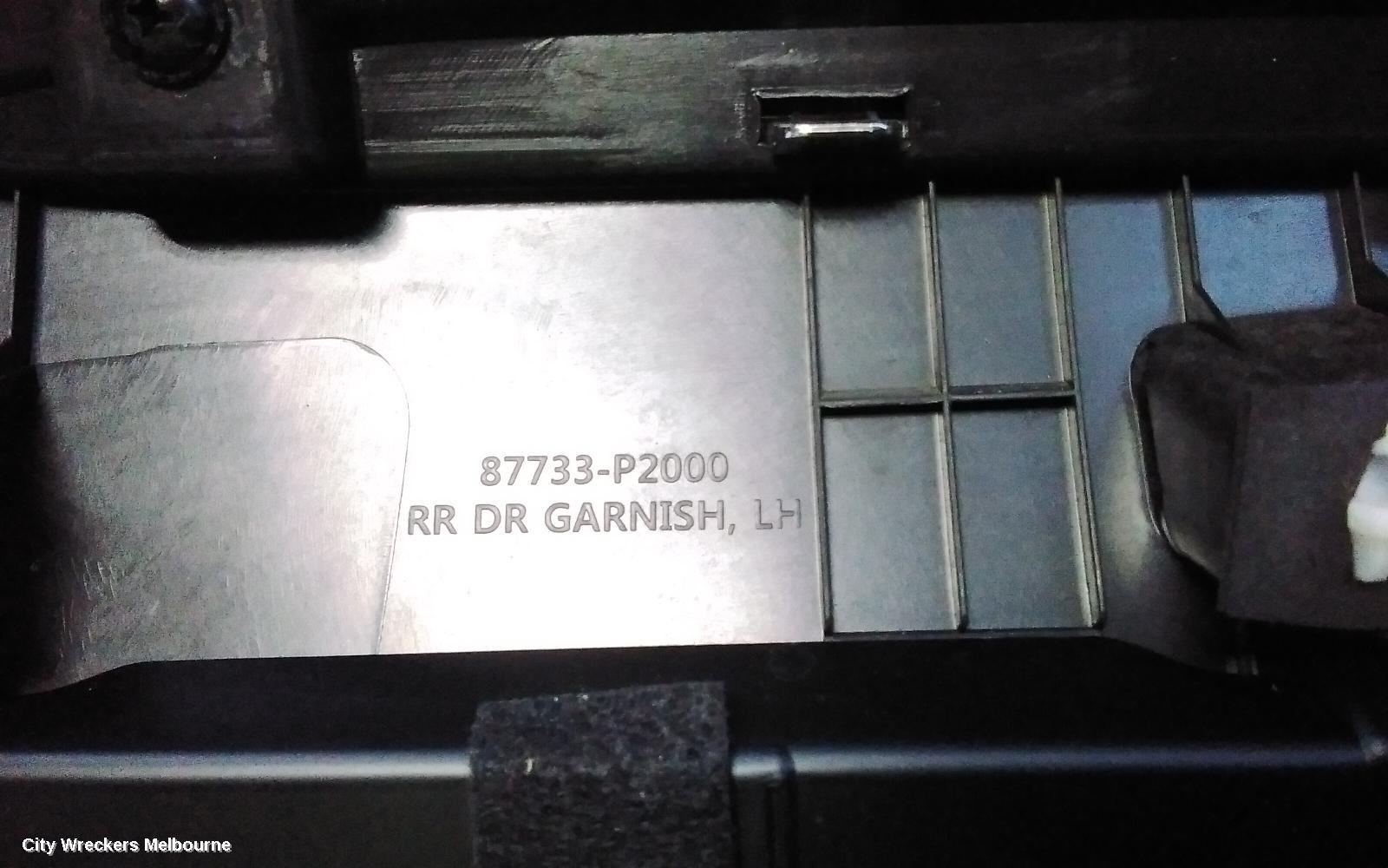 KIA SORENTO DOOR MOULD, BOTTOM MOULD : 139635, LH REAR, MQ4, 02/2020 ONWARDS