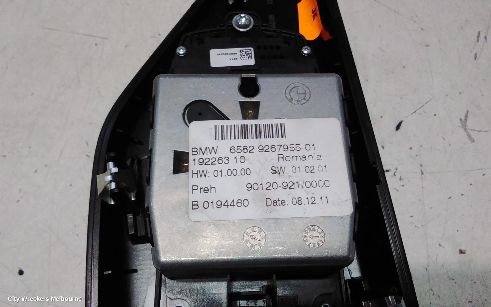 BMW 1 SERIES RADIO/CD/DVD/SAT/TV, DISPLAY UNIT, 6.5IN NAV SYSTEM BUSINESS, F20, HATCH, 06/2011 - 05/2019