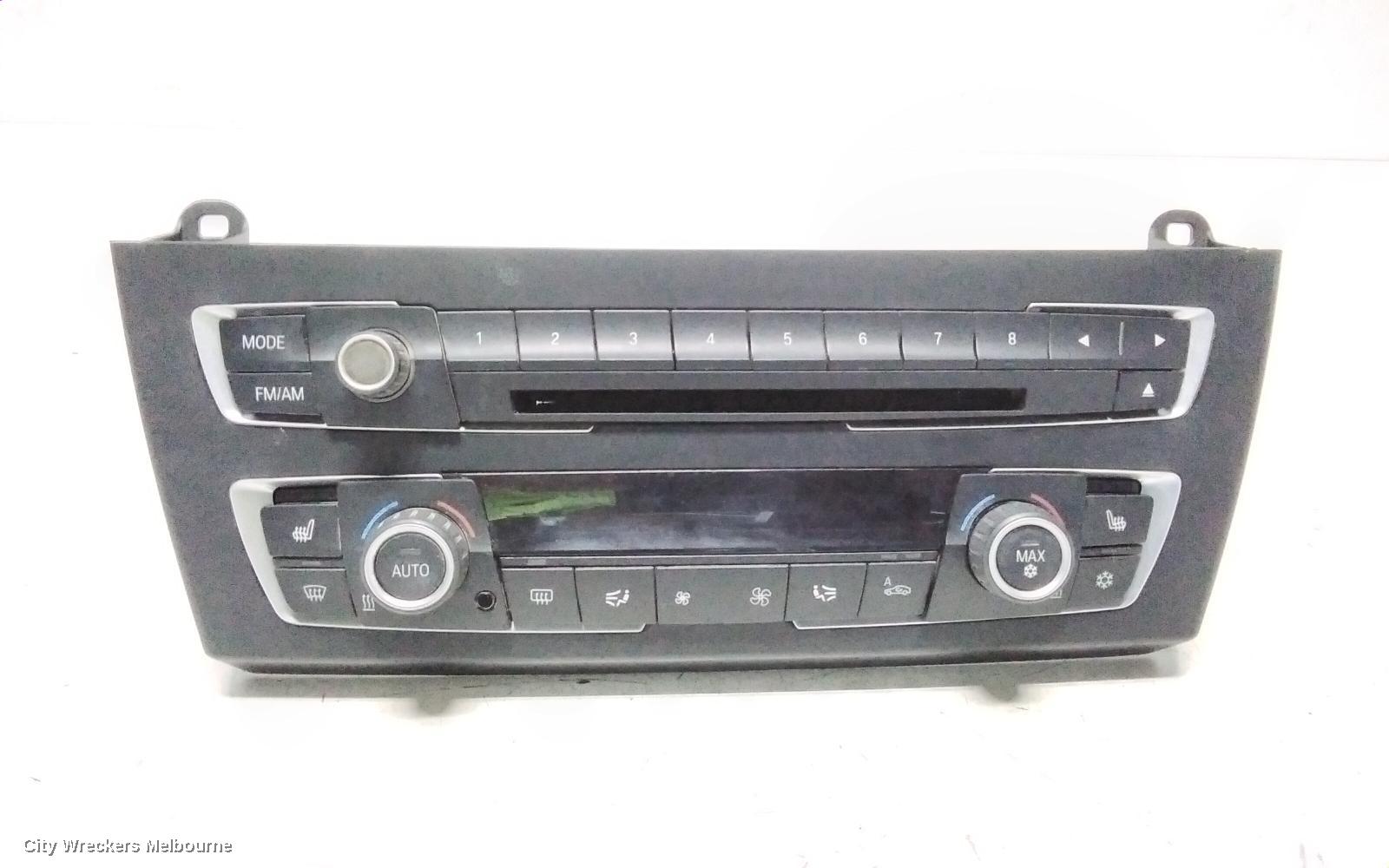 BMW 1 SERIES HEATER/AC CONTROLS, DUAL ZONE CLIMATE CONTROL, F20, HATCH, 06/2011 - 02/2015