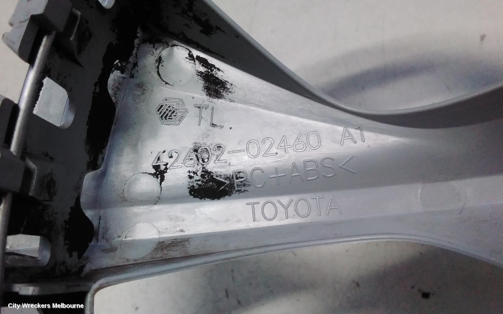 TOYOTA COROLLA WHEEL COVER/HUB CAP, ZRE172R, SEDAN, 12/2013 - 06/2019