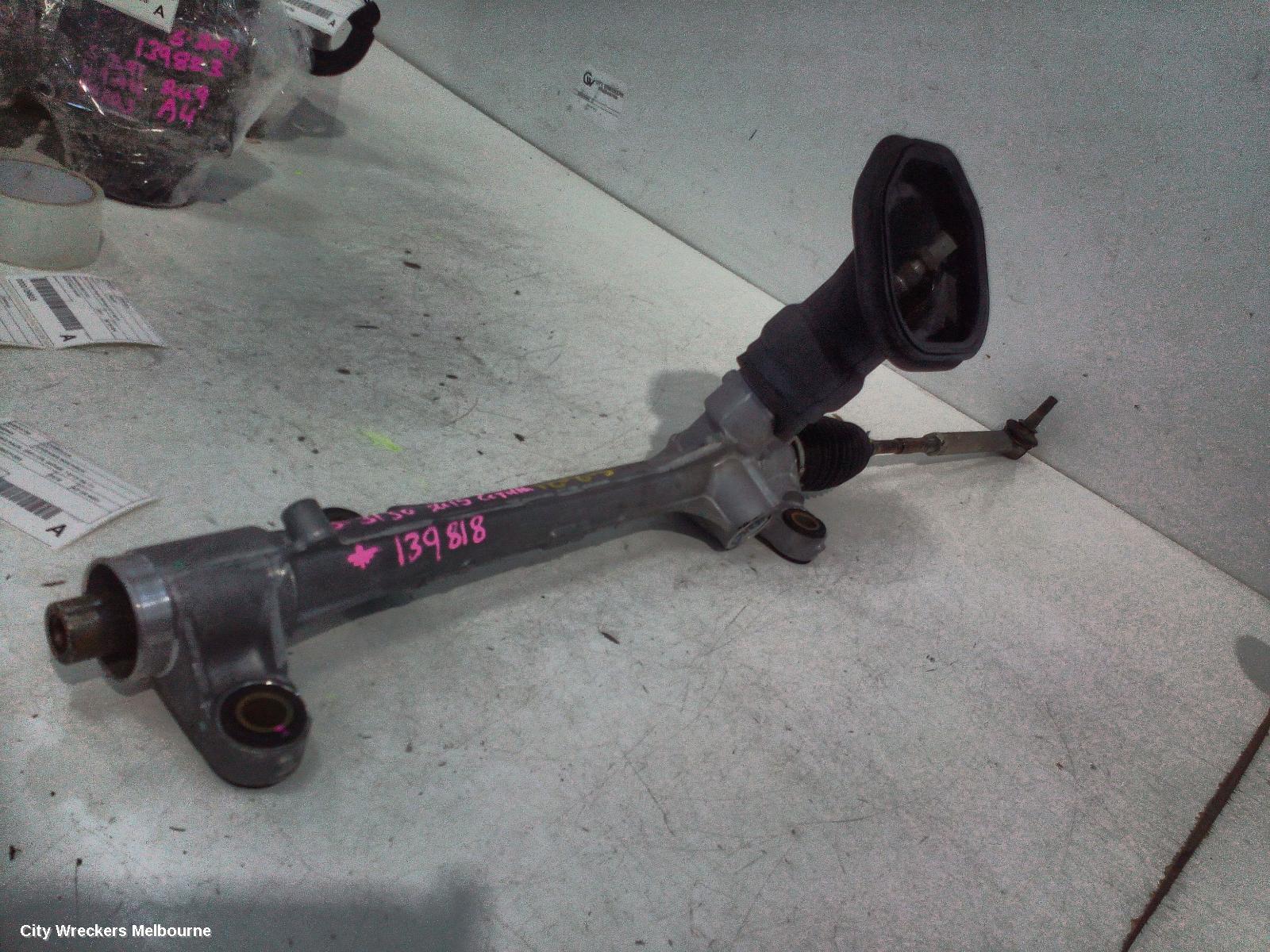 TOYOTA COROLLA STEERING BOX/RACK, STEERING RACK, ZRE172R, SEDAN, 12/2013 - 06/2019