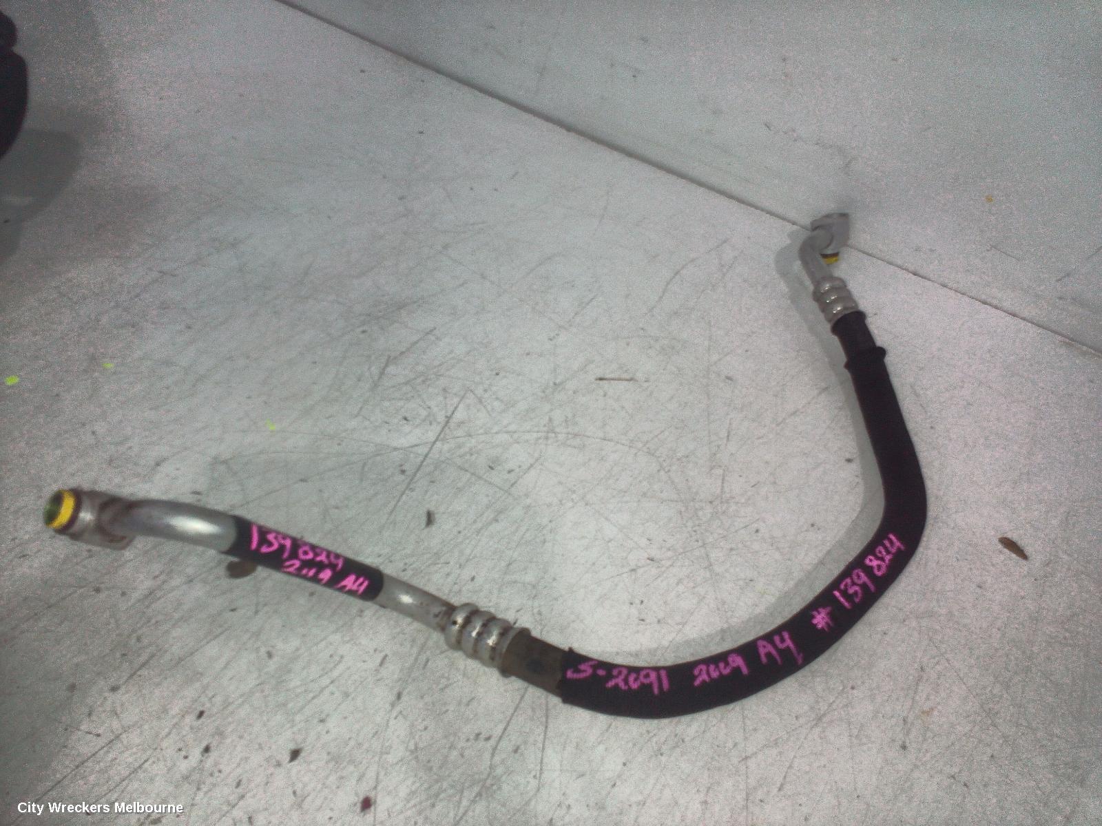 AUDI A4 A/C HOSES, B8 8K, PETROL, 1.8, COMPRESSOR TO CONDENSER, 04/2008 - 06/2012