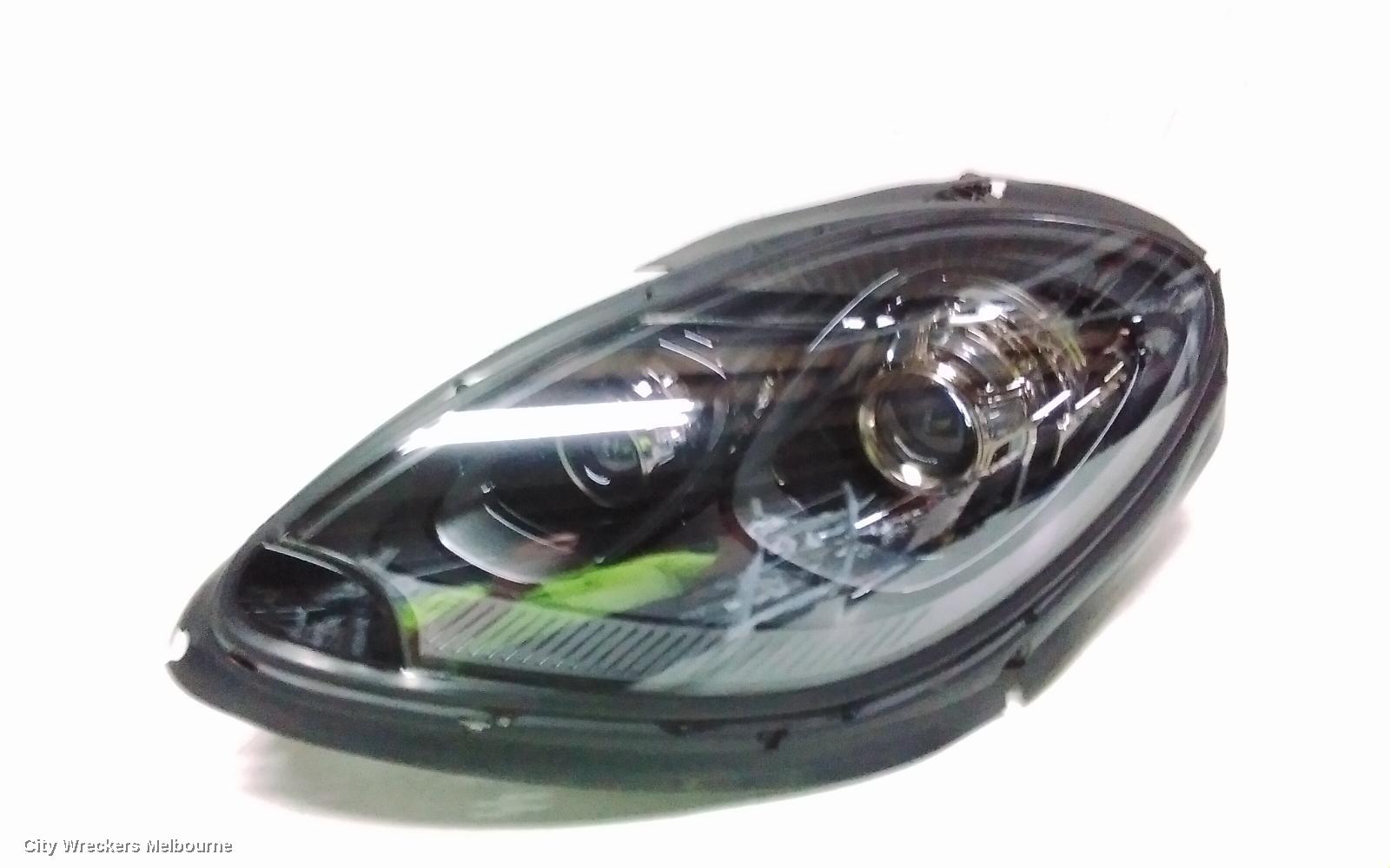 PORSCHE MACAN LEFT HEADLAMP, 95B, W/ BI-XENON, ADAPTIVE TYPE, 06/2014 - 07/2018