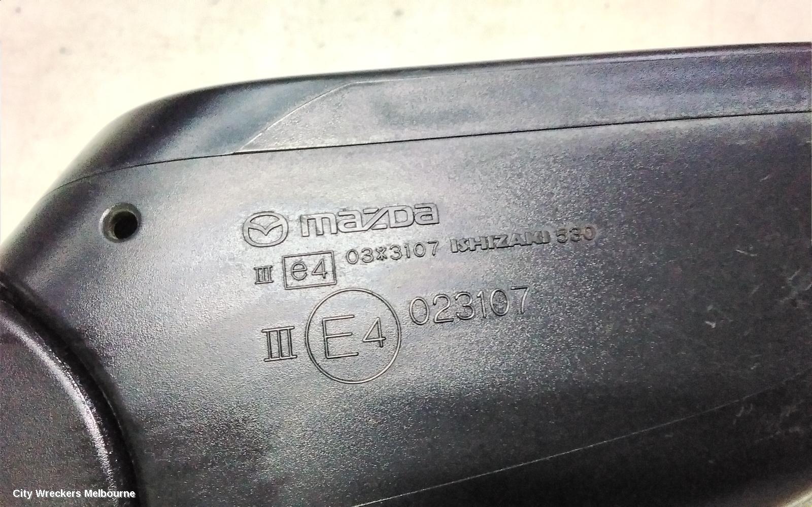 MAZDA CX9 RIGHT DOOR MIRROR, TB, NON BLINDSPOT, NON HEATED TYPE, 06/2009 - 12/2015