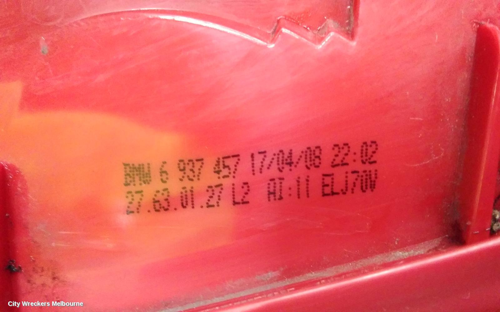 BMW 3 SERIES LEFT TAILLIGHT, E90, SEDAN, 03/2005 - 10/2008