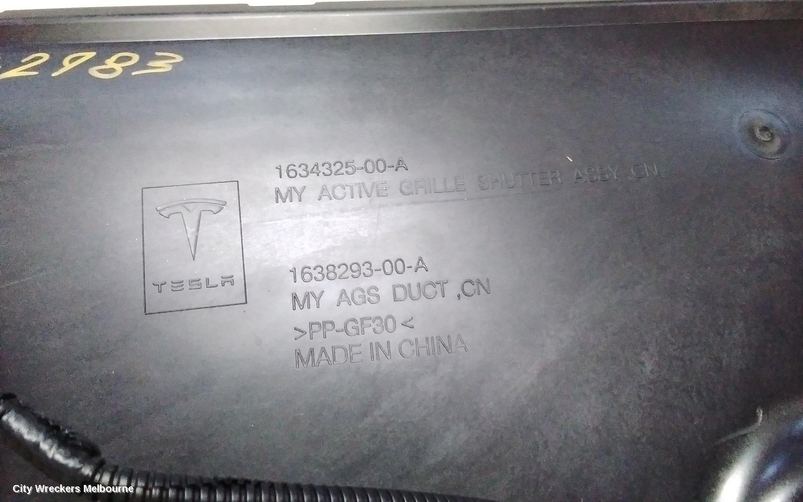 TESLA MODEL Y, 1ST GEN, 03/2022 ONWARDS, FRONT AIR SHUTTER INFRONT OF RADIATOR : 139868