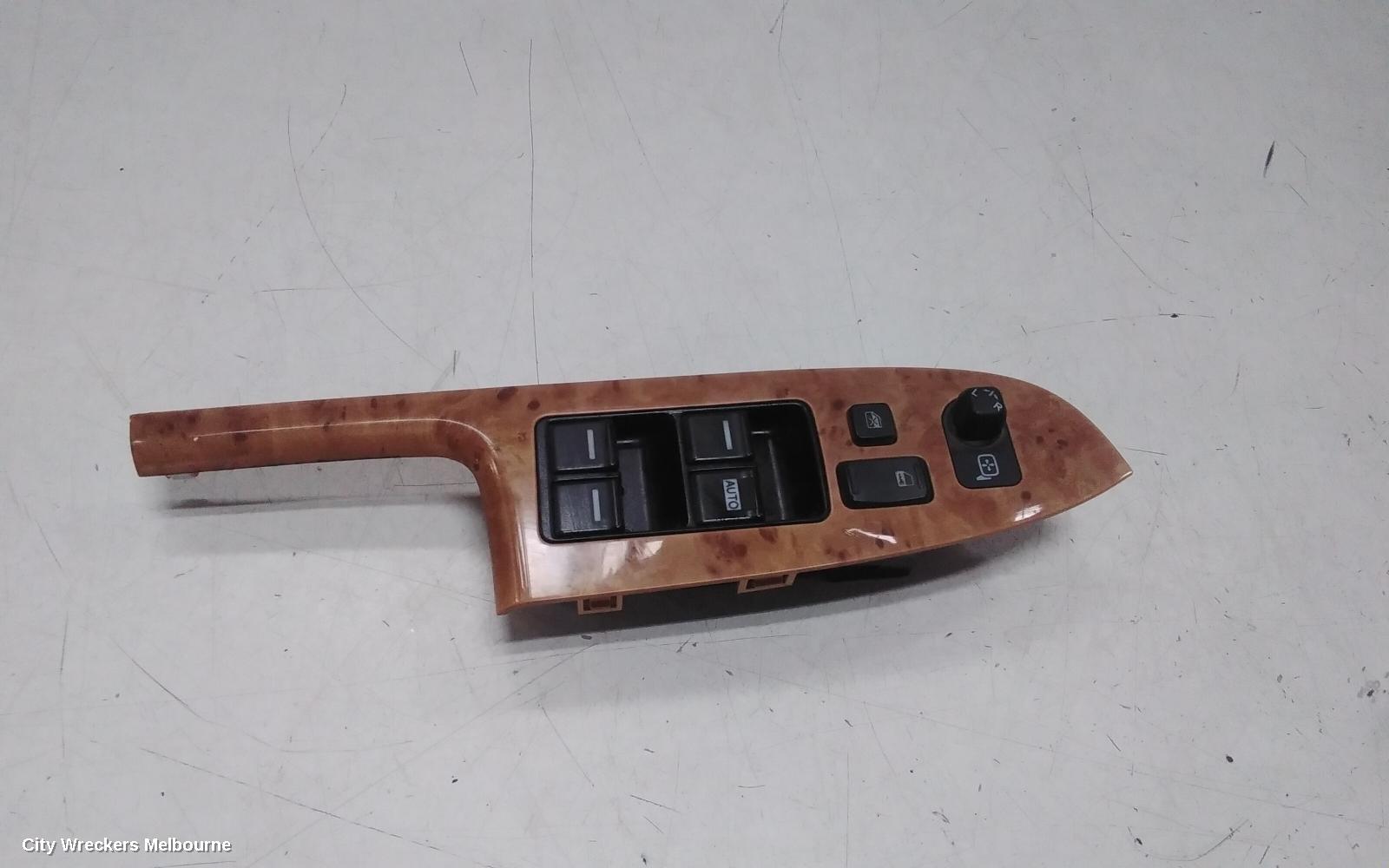HONDA ACCORD PWR DR WIND SWITCH, RH FRONT (MASTER SWITCH), 7TH GEN, CL/EURO (VIN JHMCL), 06/2003 - 03/2008