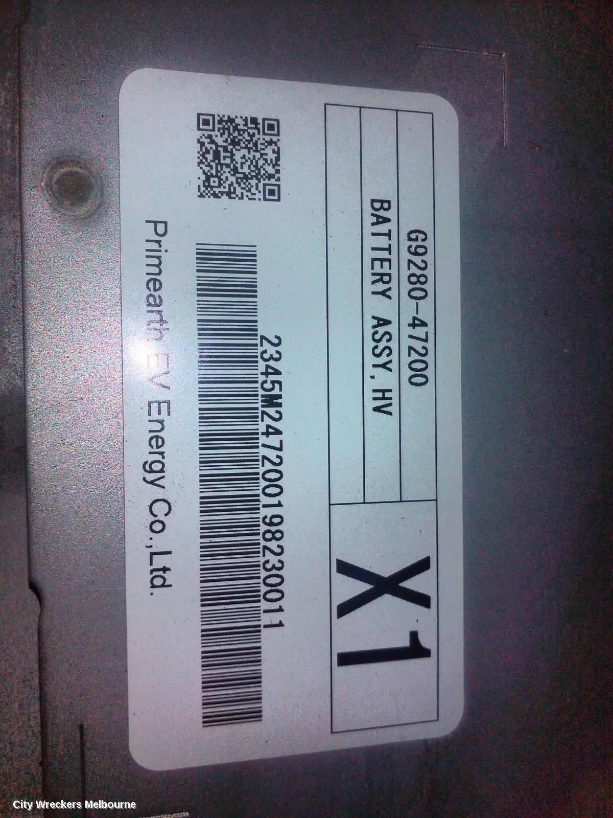 TOYOTA COROLLA BATTERY, 12V VOLT BATTERY, E210, 07/2018 ONWARDS