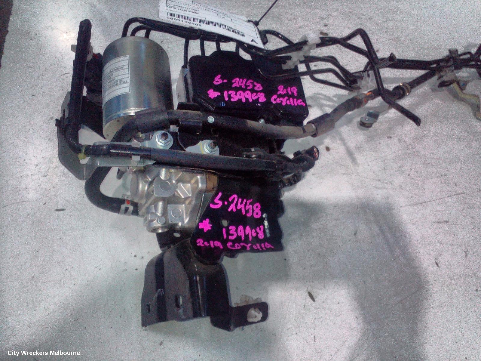 TOYOTA COROLLA ABS PUMP/MODULATOR, ZWE211R, HYBRID, P/N 4405012D90, 07/2018 ONWARDS