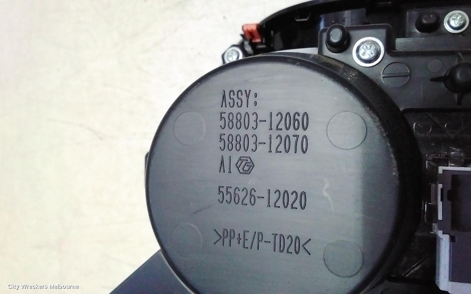 TOYOTA COROLLA COMBINATION SWITCH, ELEC PARK SWITCH , ZWE211R, 07/2018 ONWARDS