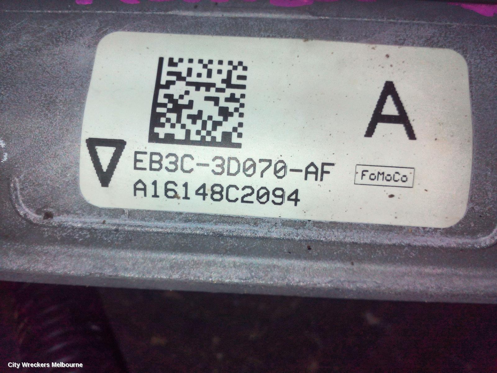FORD RANGER STEERING BOX/RACK, PX SERIES 2, ELECTRIC, 4WD/2WD HI-RIDE, ASSY (MOTOR & RACK), 06/2015 - 06/2018