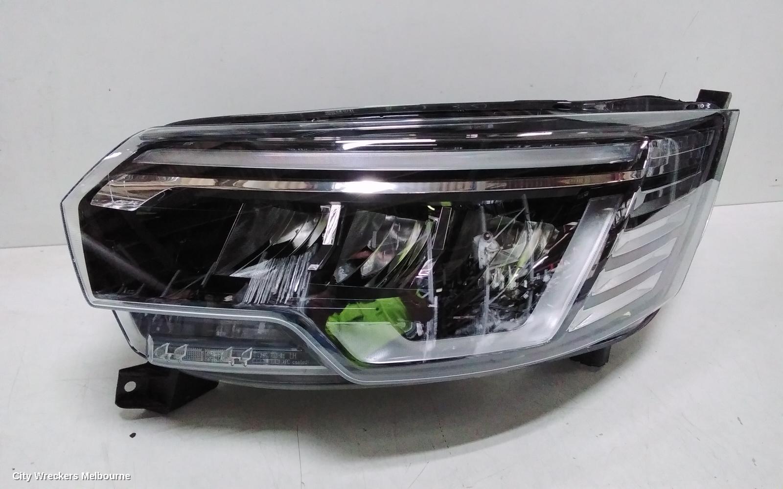 RENAULT TRAFIC LEFT HEADLAMP, X82, W/ LED, ADAPTIVE TYPE, 01/2022 ONWARDS