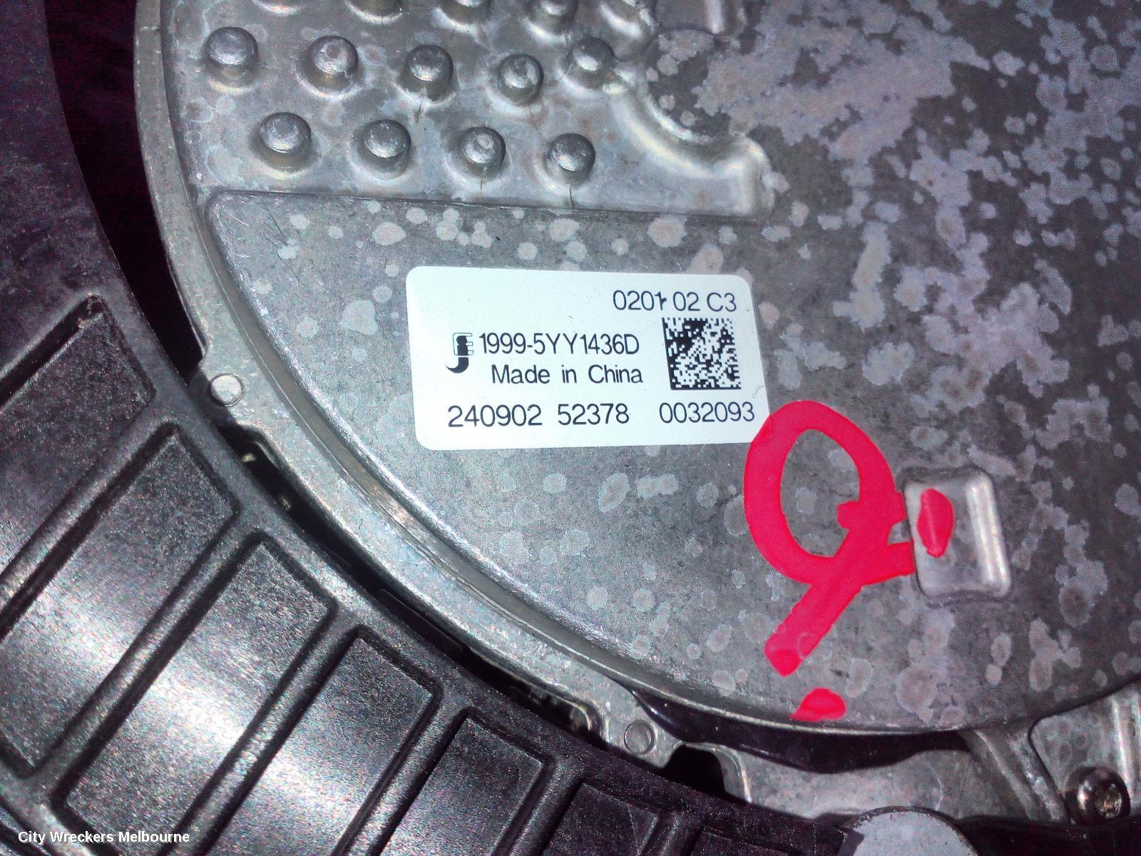 RENAULT TRAFIC FAN, DUAL FAN ASSY, DIESEL, 2.0, TURBO, X82, 09/2019 ONWARDS