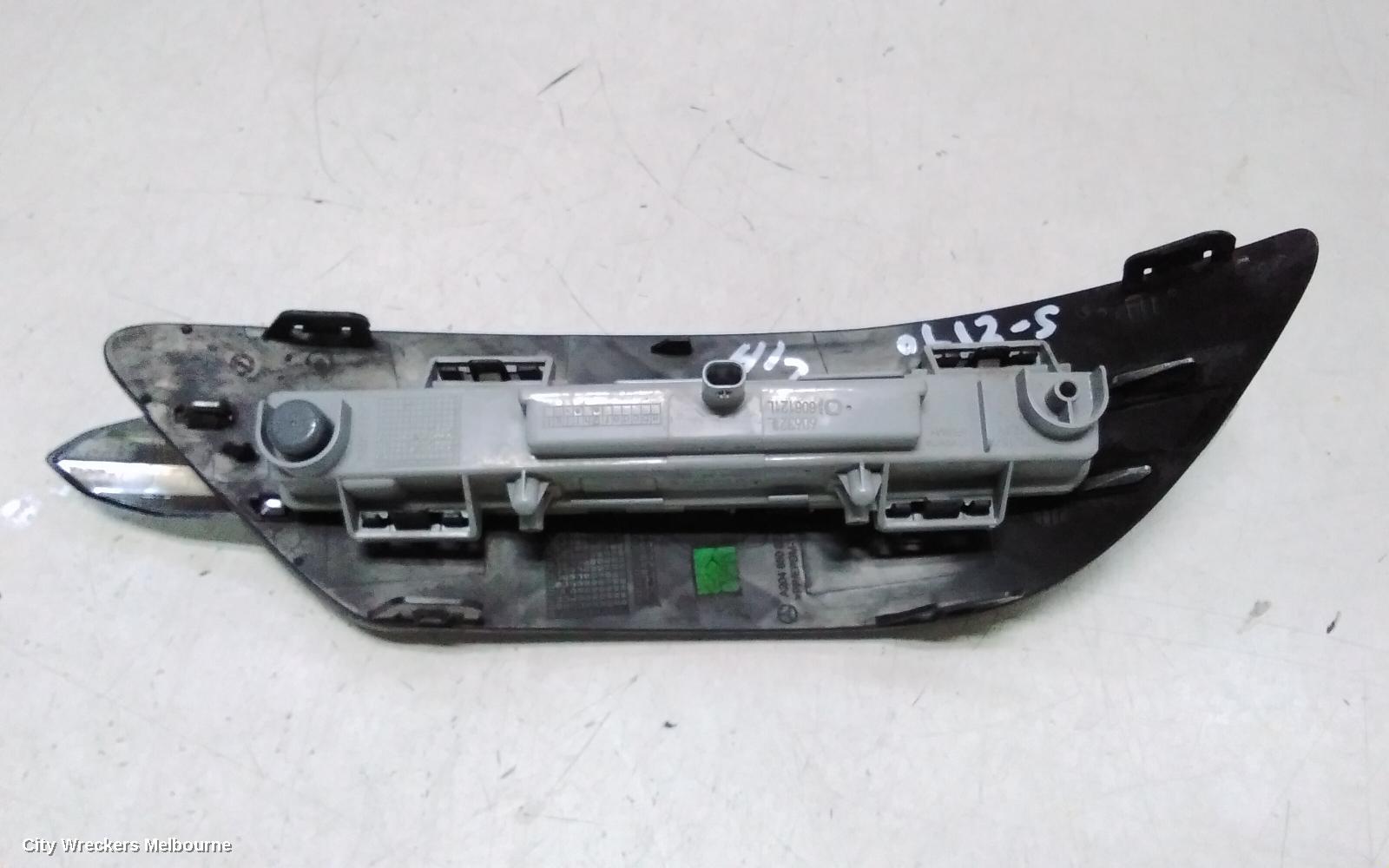 MERCEDES C CLASS LEFT INDICATOR/FOG/SIDE, DAYTIME RUNNING LAMP, W204/S204/C204, STRIP TYPE (WHITE HOUSING), 03/2011 - 01/2015