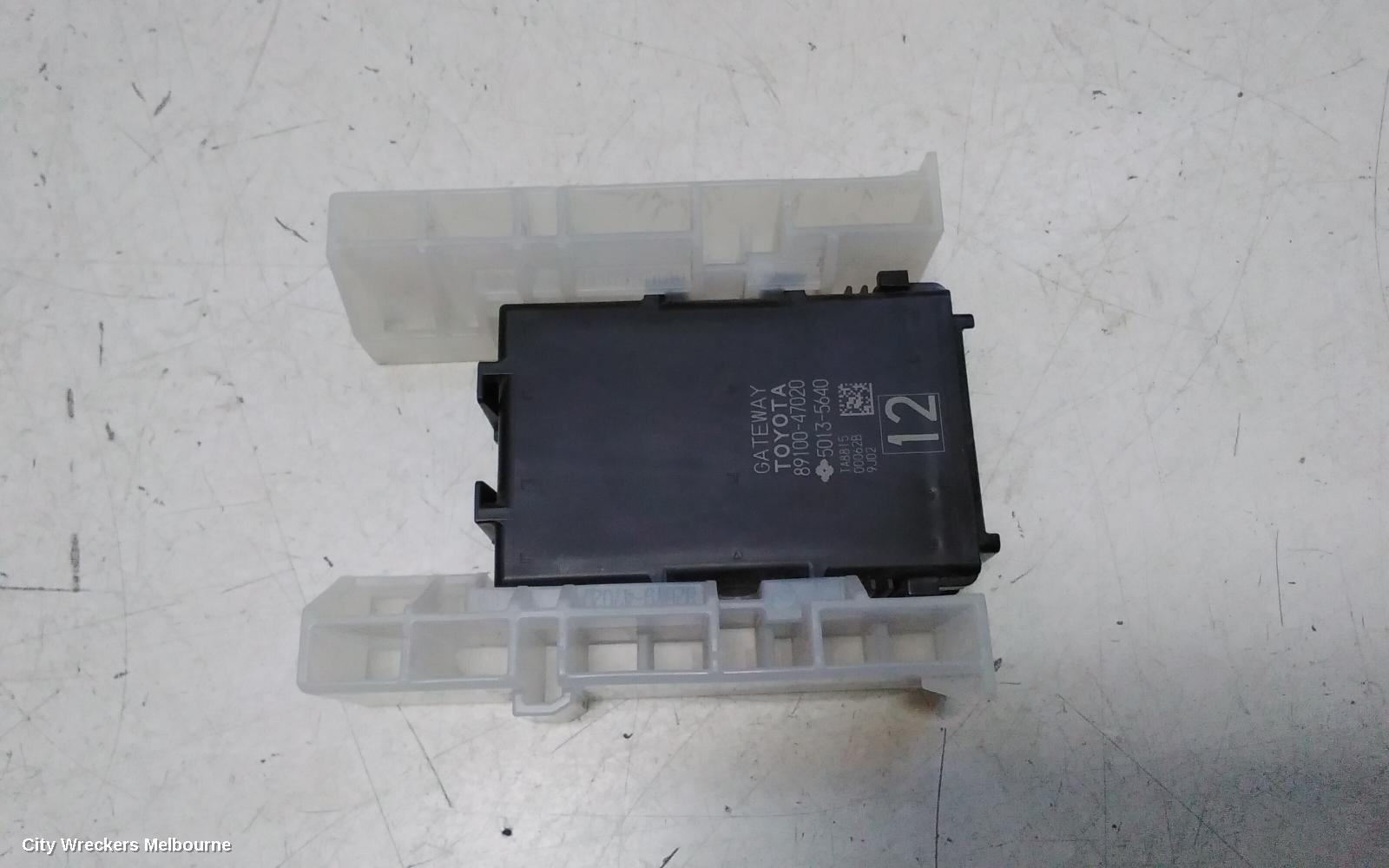 TOYOTA PRIUS, ZVW40R, PRIUS V, 05/2012 - 11/2022, GATEWAY CONTROL MODULE ECU 89100-47020: 139996