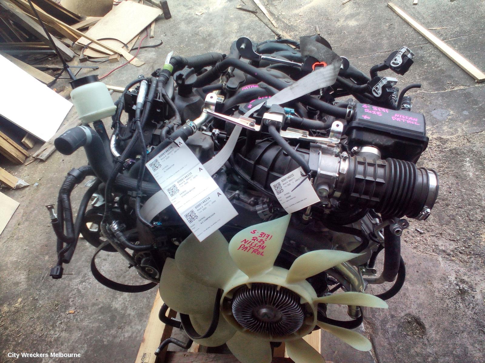 NISSAN PATROL ENGINE, Y62, PETROL, 5.6, VK56VD, EURO 5, 02/2016 ONWARDS