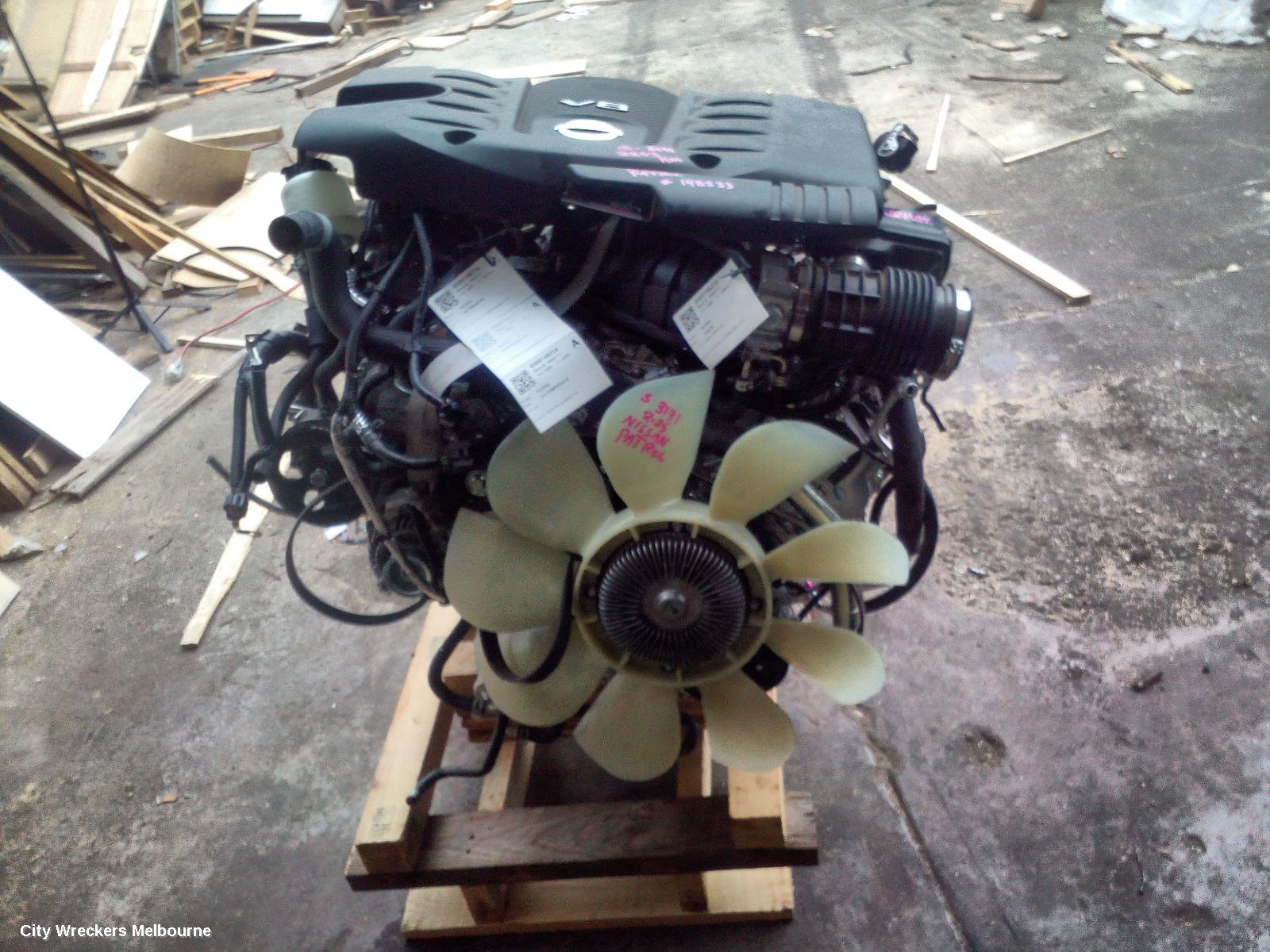 NISSAN PATROL ENGINE, Y62, PETROL, 5.6, VK56VD, EURO 5, 02/2016 ONWARDS