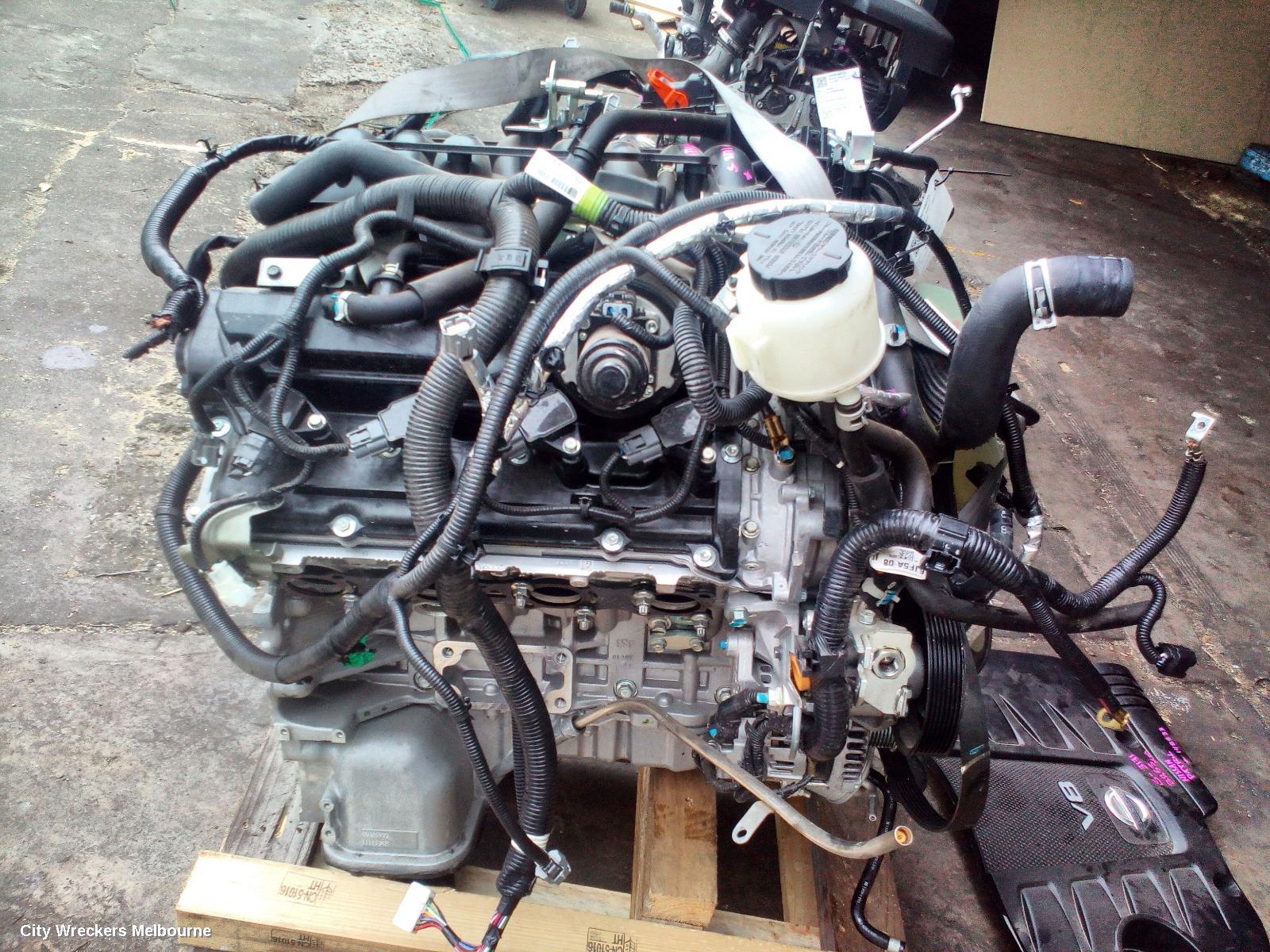 NISSAN PATROL ENGINE, Y62, PETROL, 5.6, VK56VD, EURO 5, 02/2016 ONWARDS