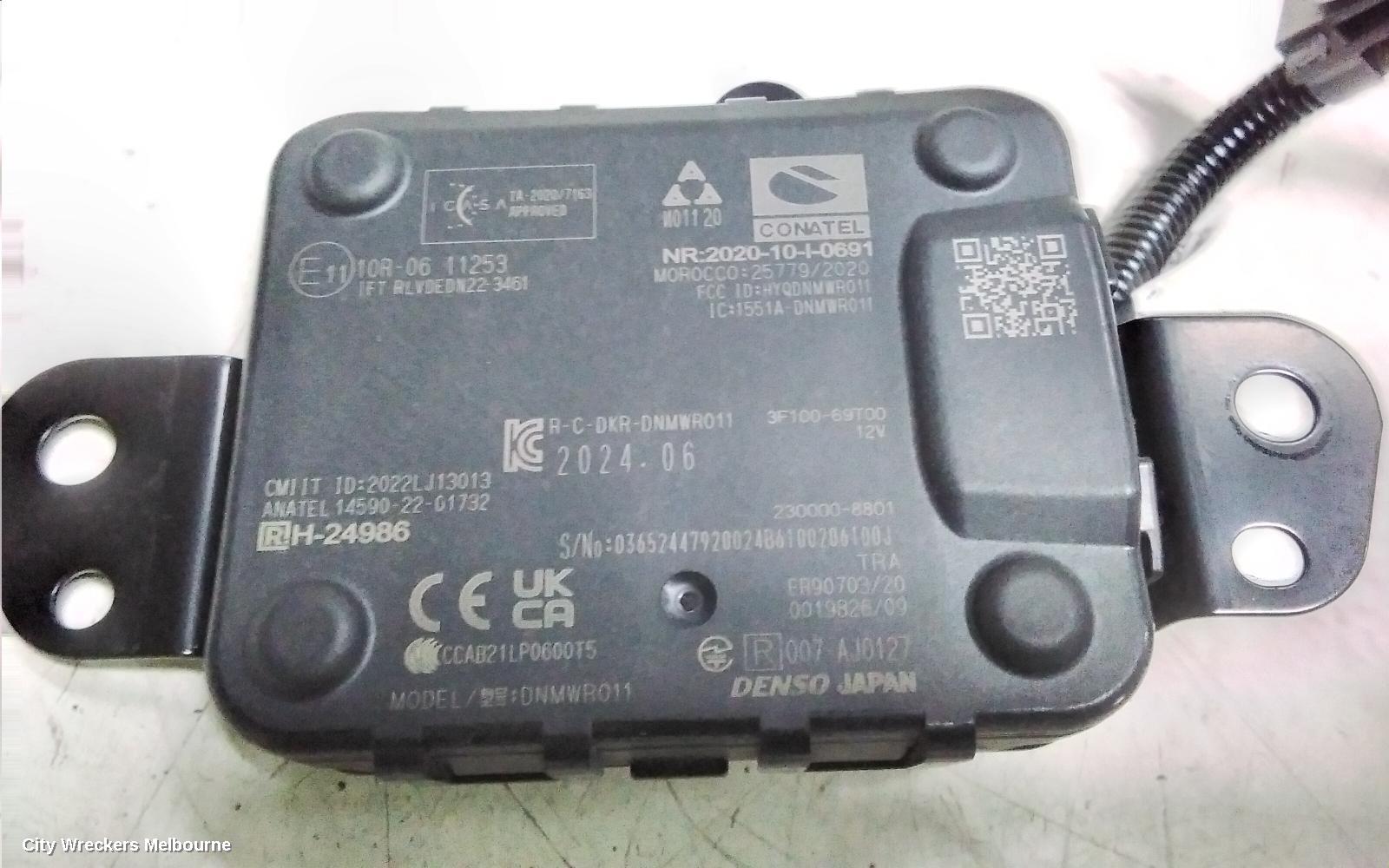 SUZUKI SWIFT REVERSE CAMERA, FRONT RADAR SENSOR (GRILLE MOUNTED), AZ, 04/2017 - 03/2025
