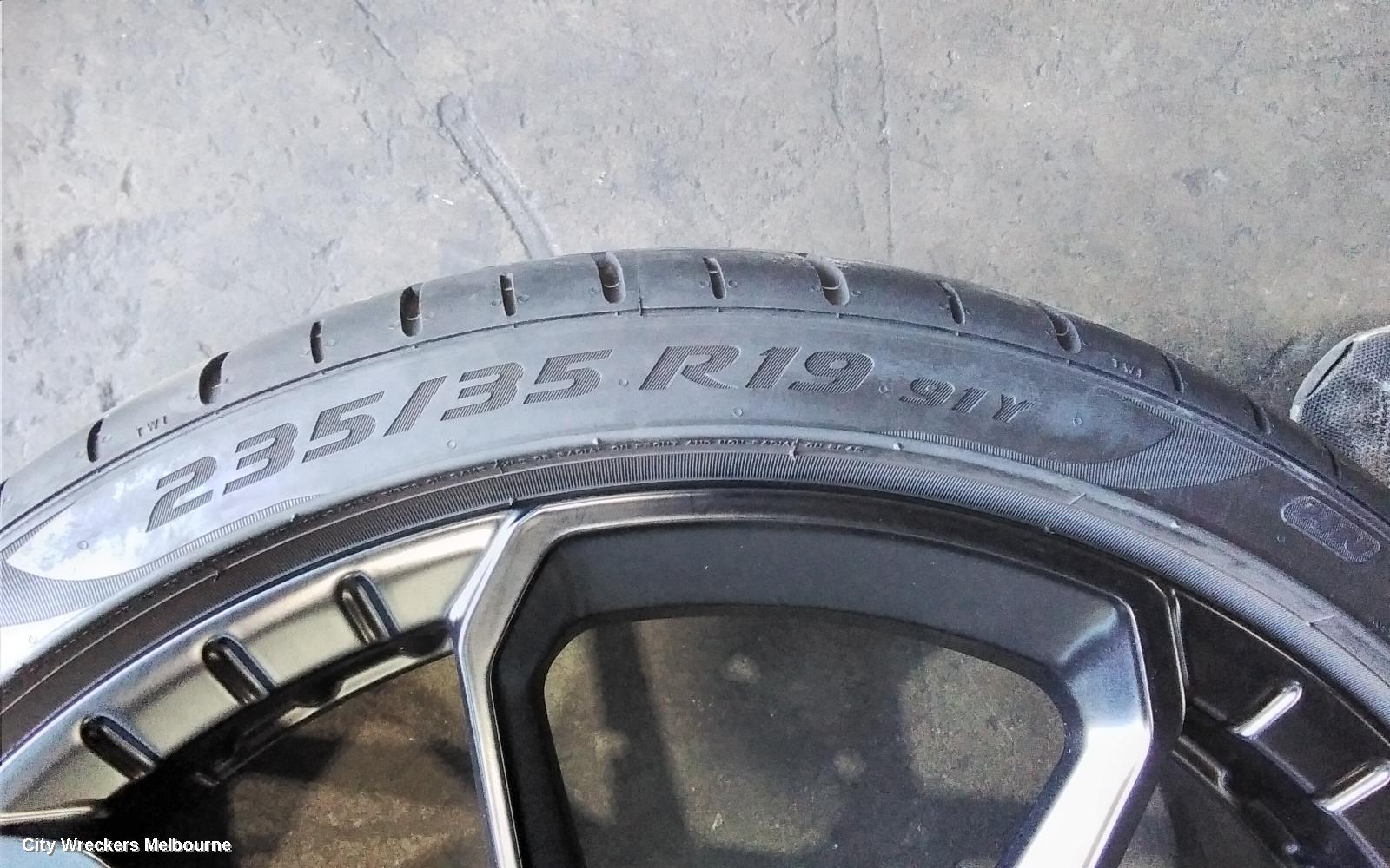 HYUNDAI I30 WHEEL MAG, FACTORY, 19X8IN, 5 V SPOKE, BLACK, CN7, SEDAN (S.KOREA VIN KMHL), 03/2023 ONWARDS
