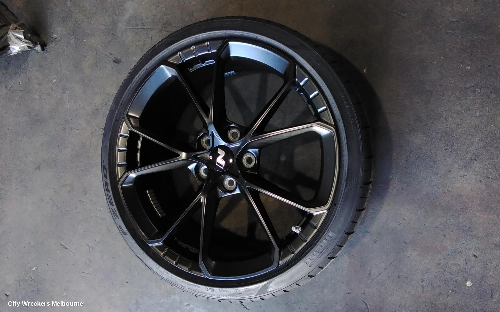 HYUNDAI I30 WHEEL MAG, FACTORY, 19X8IN, 5 V SPOKE, BLACK, CN7, SEDAN (S.KOREA VIN KMHL), 03/2023 ONWARDS