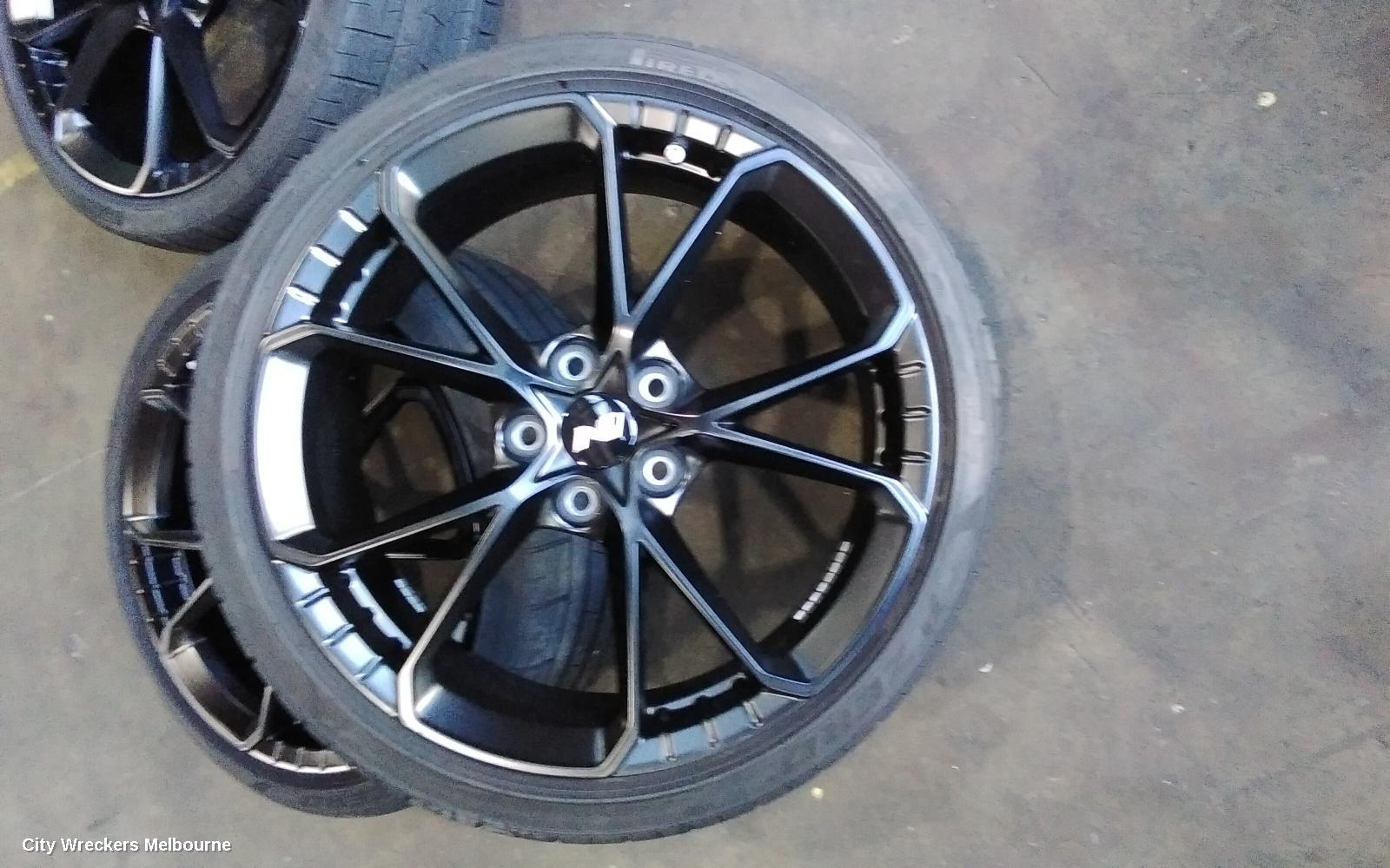 HYUNDAI I30 WHEEL MAG, FACTORY, 19X8IN, 5 V SPOKE, BLACK, CN7, SEDAN (S.KOREA VIN KMHL), 03/2023 ONWARDS