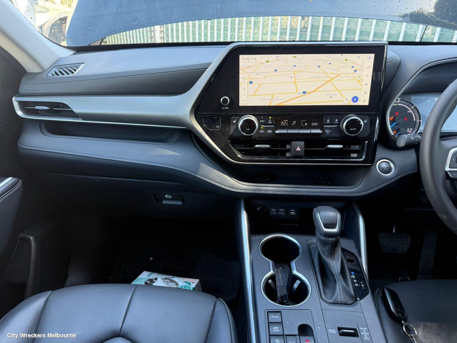 TOYOTA KLUGER RADIO/CD/DVD/SAT/TV, HEAD UNIT, W/ DISPLAY UNIT, 12.3IN TOUCHSCREEN, W/ SAT NAV TYPE, XU70 SERIES, 08/2022 ONWARDS