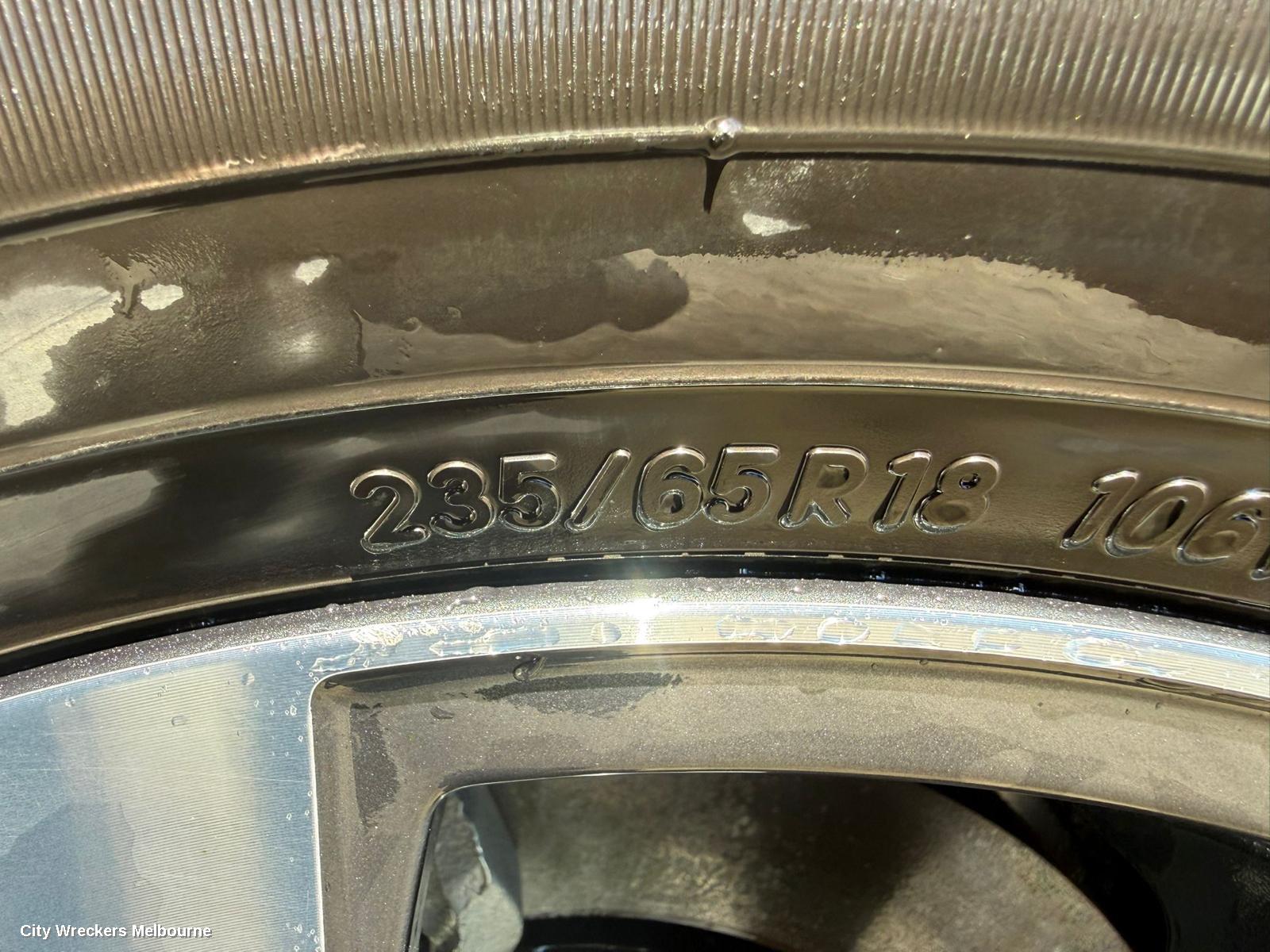 TOYOTA KLUGER WHEEL MAG, FACTORY, 18X7.5IN, 5 SINGLE SPOKE, BICOLOUR, XU70 SERIES, 03/2021 ONWARDS