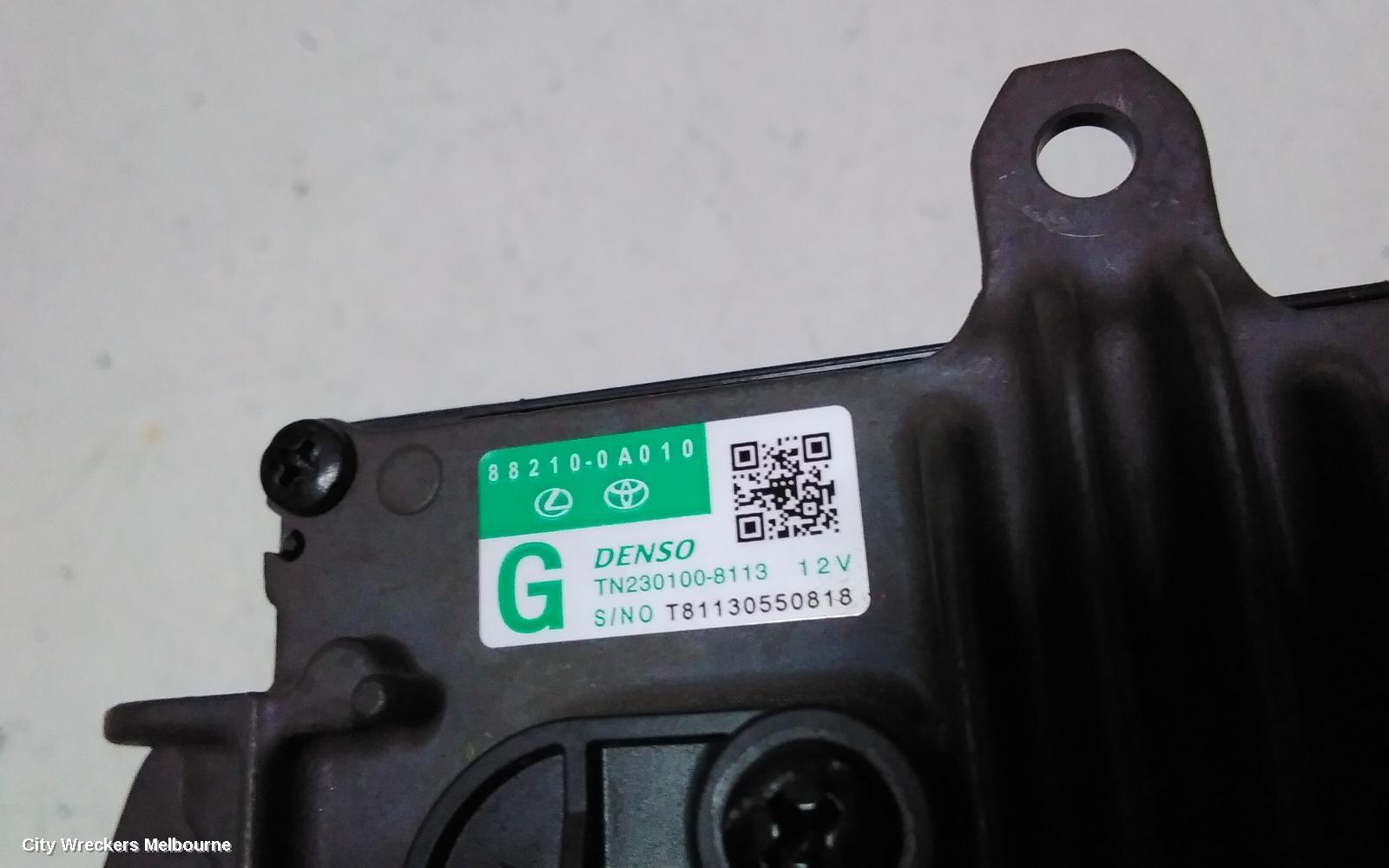 TOYOTA KLUGER REVERSE CAMERA, FRONT RADAR SENSOR (GRILLE MOUNTED), GSU70/GSU75, 03/2021 ONWARDS